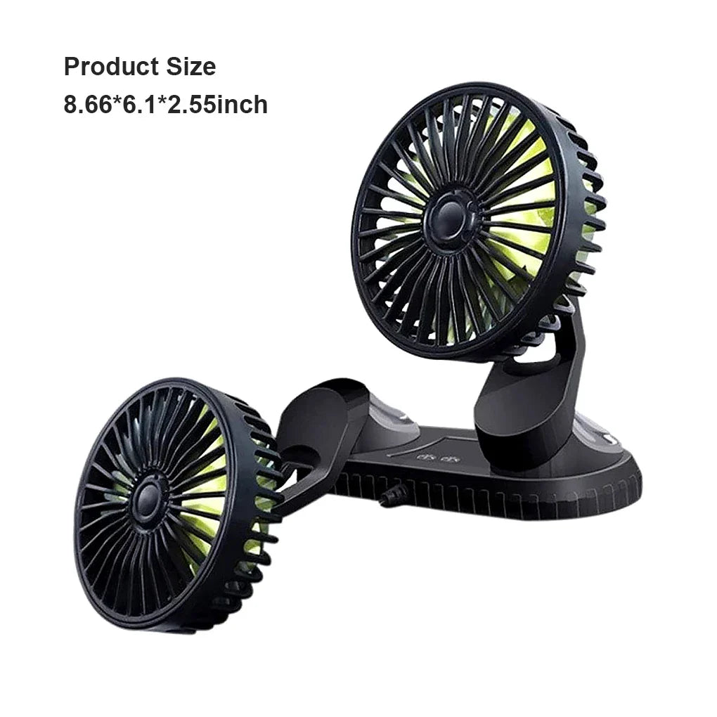 Portable DC 12V-24V Car AC Air Fan Cooler Car Bladeless Air Conditioner Summer Car Vehicle Truck Cooling Air Fan | Kalsten