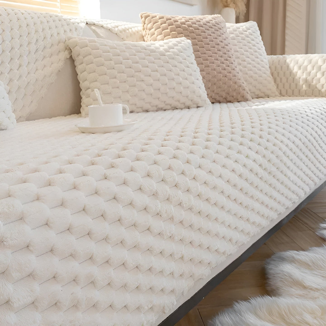 Luxury Velvet Sofa Cover - VeluLuxe | Kalsten