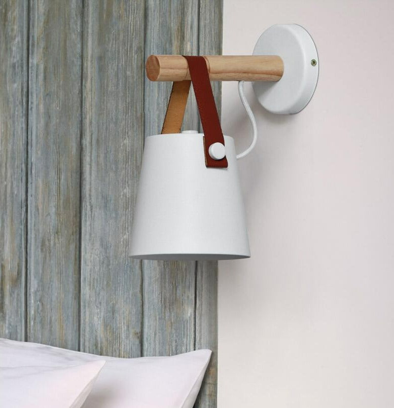 Wood Nordic Hanging Wall Lamp | Kalsten