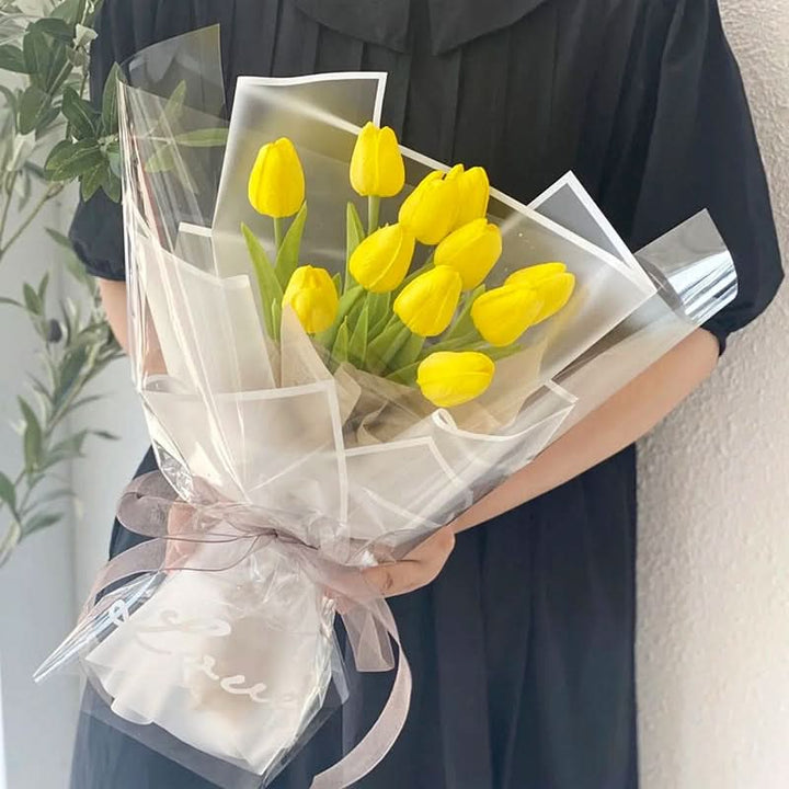 Kalsten | Artificial Tulip Bouquet with Realistic Lifelike Flowers