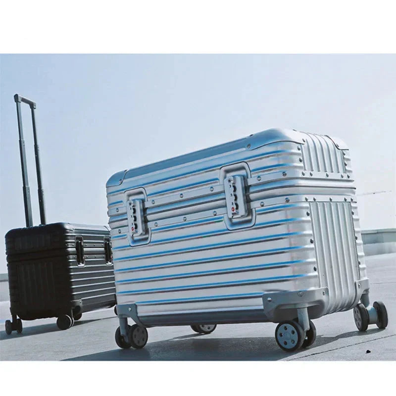 Kalsten | Aluminium-Magnesium Hardcase Suitcase – Monaco