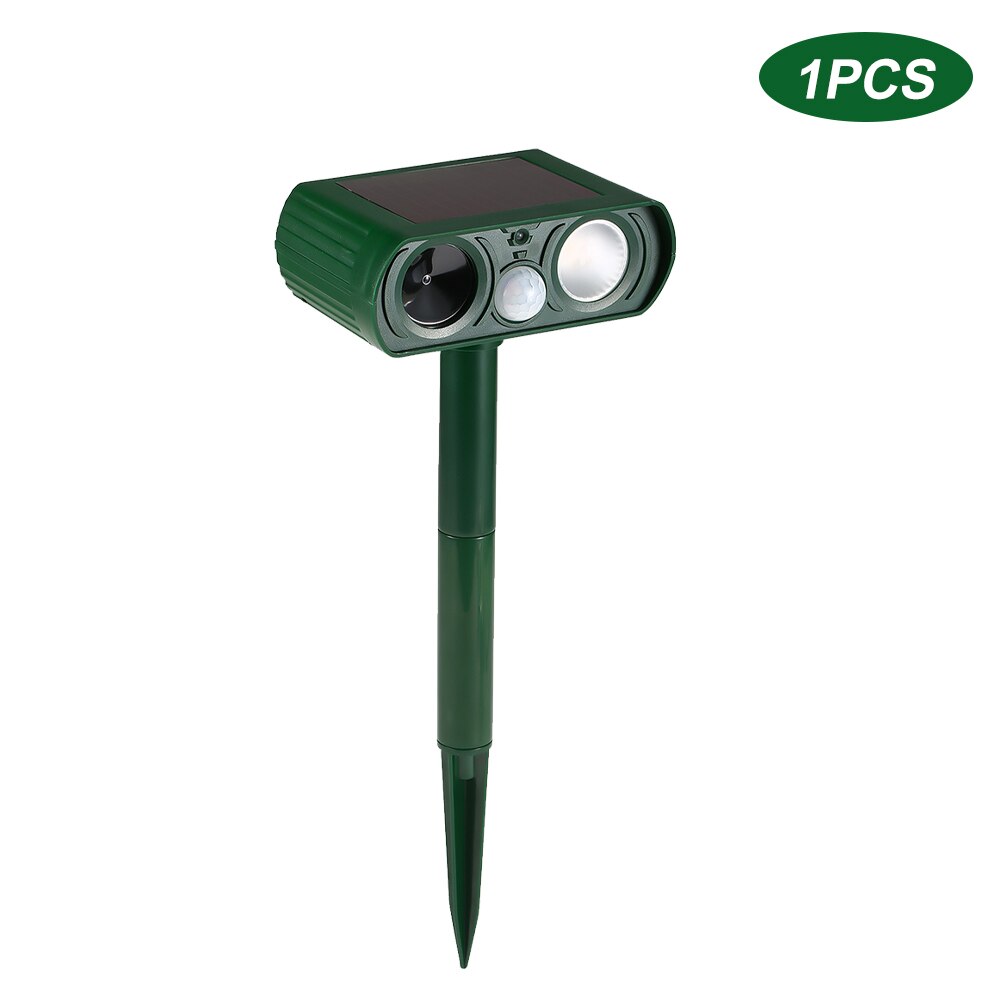 Solar Powered Ultrasonic Animal Repeller | Kalsten