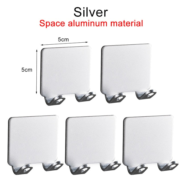BowLift | Punch-free Razor Holder Storage Hook (1/2/3 Pieces) - Wall Mounted Men's Razor Shelf for the Bathroom
