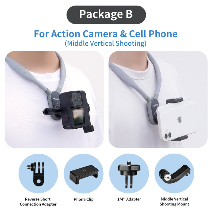 Magnetic Silicone Neck-Mounted Action Camera Accessories | Kalsten