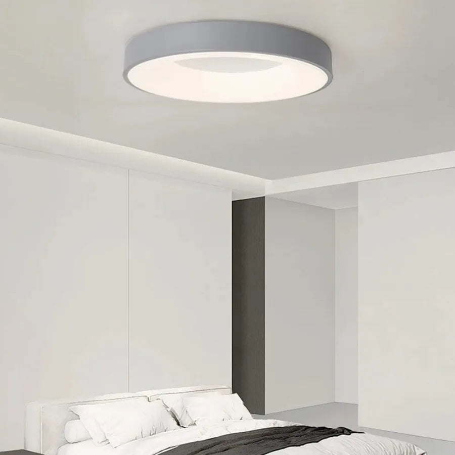 LED Ceiling Light: Nordic Macaron Circular | Kalsten