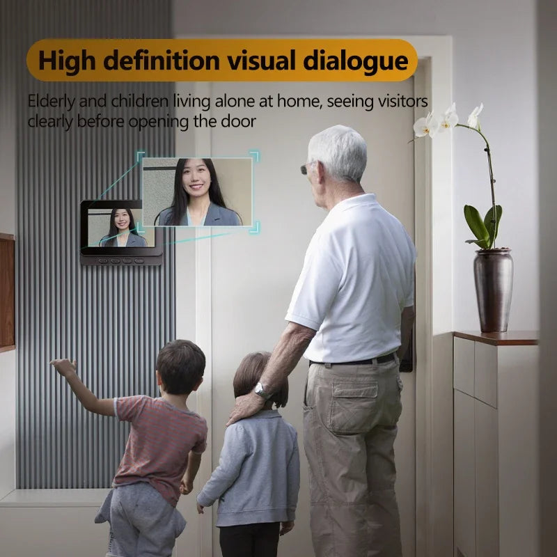 Wireless Video Doorbell with Night Vision