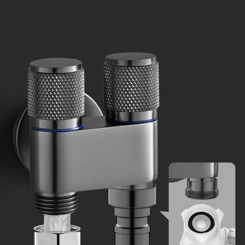 Dual Flow Pro – 2-in-1 Wall faucet for toilet and washing machine Kalsten