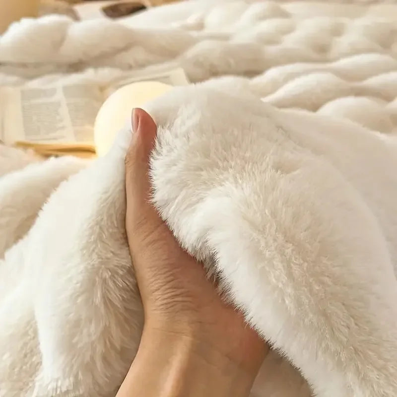 Kalsten | FurLuxe | Reversible Faux Fur Blanket