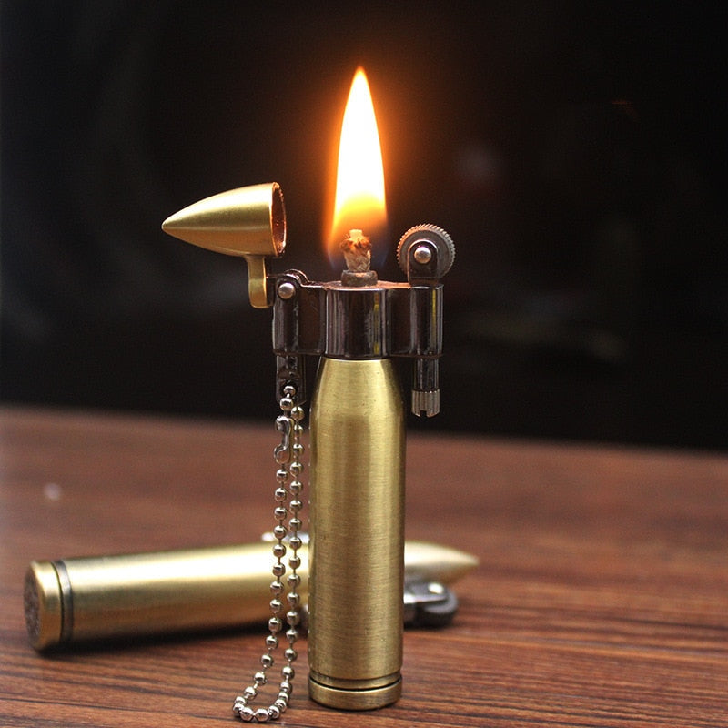 Jet Power Retro Metal Keychain Lighter | Kalsten