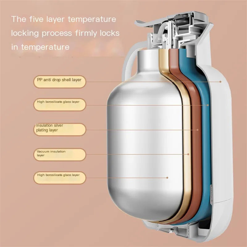 Insulated Safe Large All Day Warm Water Bottle | Kalsten