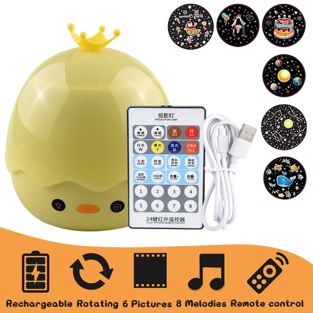 Rotating Deer Music Star Projector Night Lamp | Kalsten