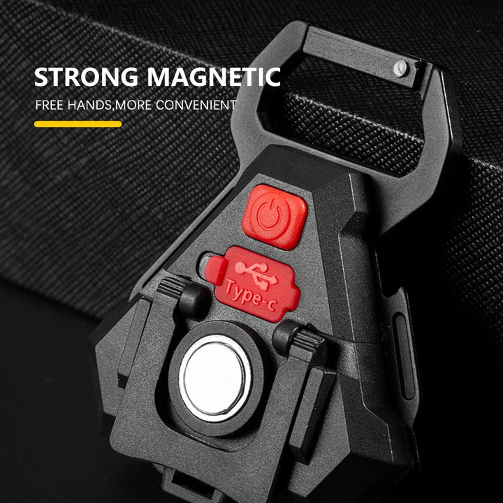 Mini LED Flashlight USB Bottle Opener Keychain | Kalsten