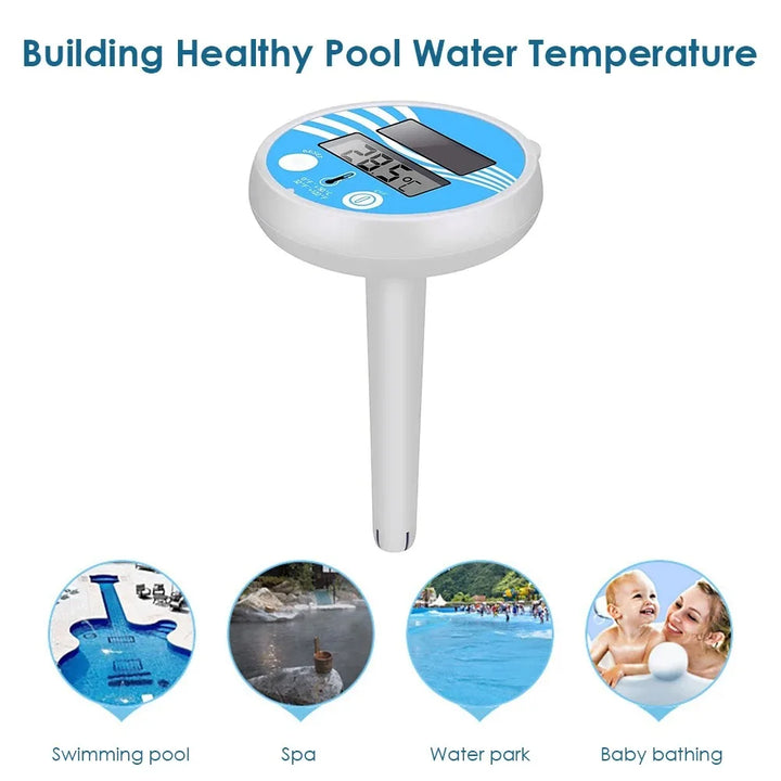 Kalsten | Aquadia Pool thermometer | Floating & Robust | Accurate temperature display | For pool & whirlpool