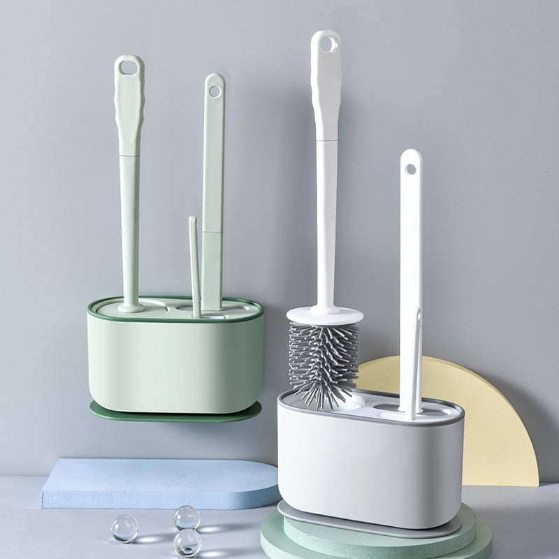 Kalsten | Wall-Mounted Toilet Cleaner Drainer Brush Set
