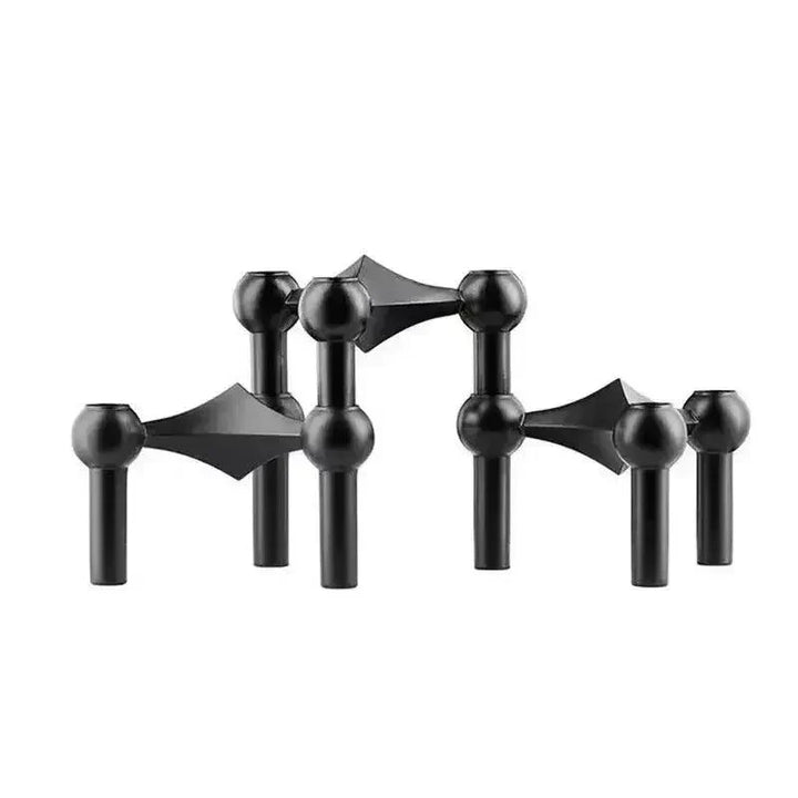 Modern Metal Candle Holder – Nordic Style