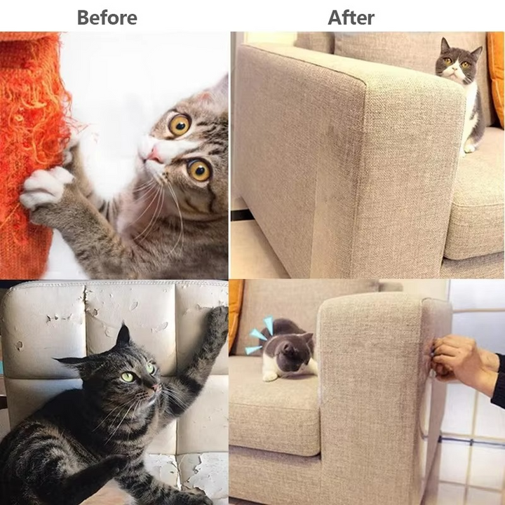 Kalsten | Self-Adhesive Cat Scratch Shield for Furniture - 6.5ft/9.8ft
