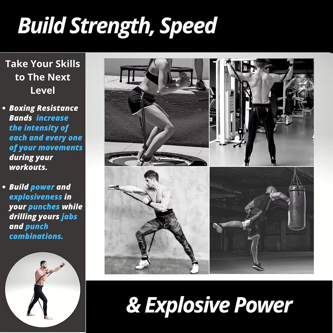 Kalsten | Resistance Training Belt Set for Leg and Core Strength