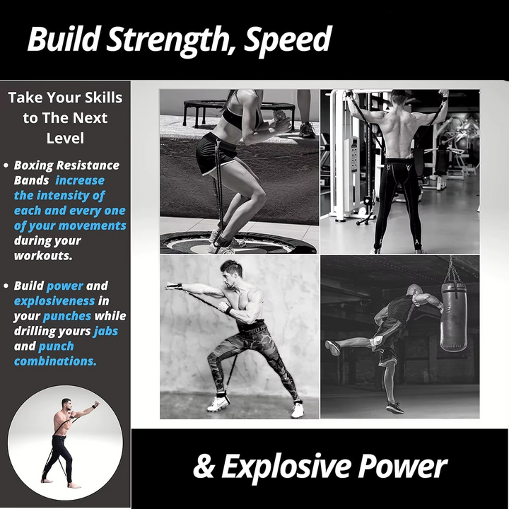 Kalsten | Resistance Training Belt Set for Leg and Core Strength