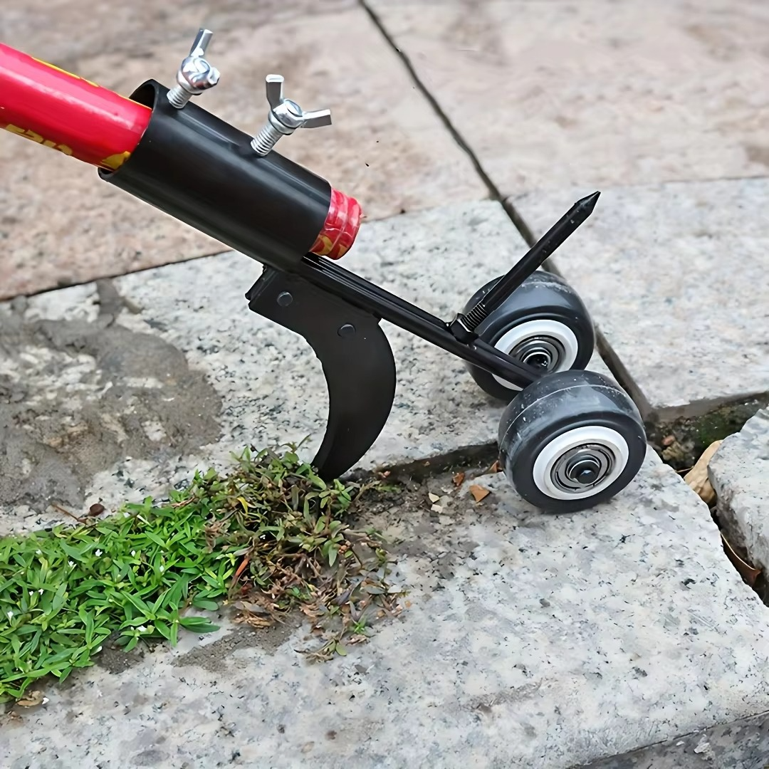 Kalsten | Heavy-Duty Metal Weed Remover Roller, No-Bend Crevice and Stair Weed Puller