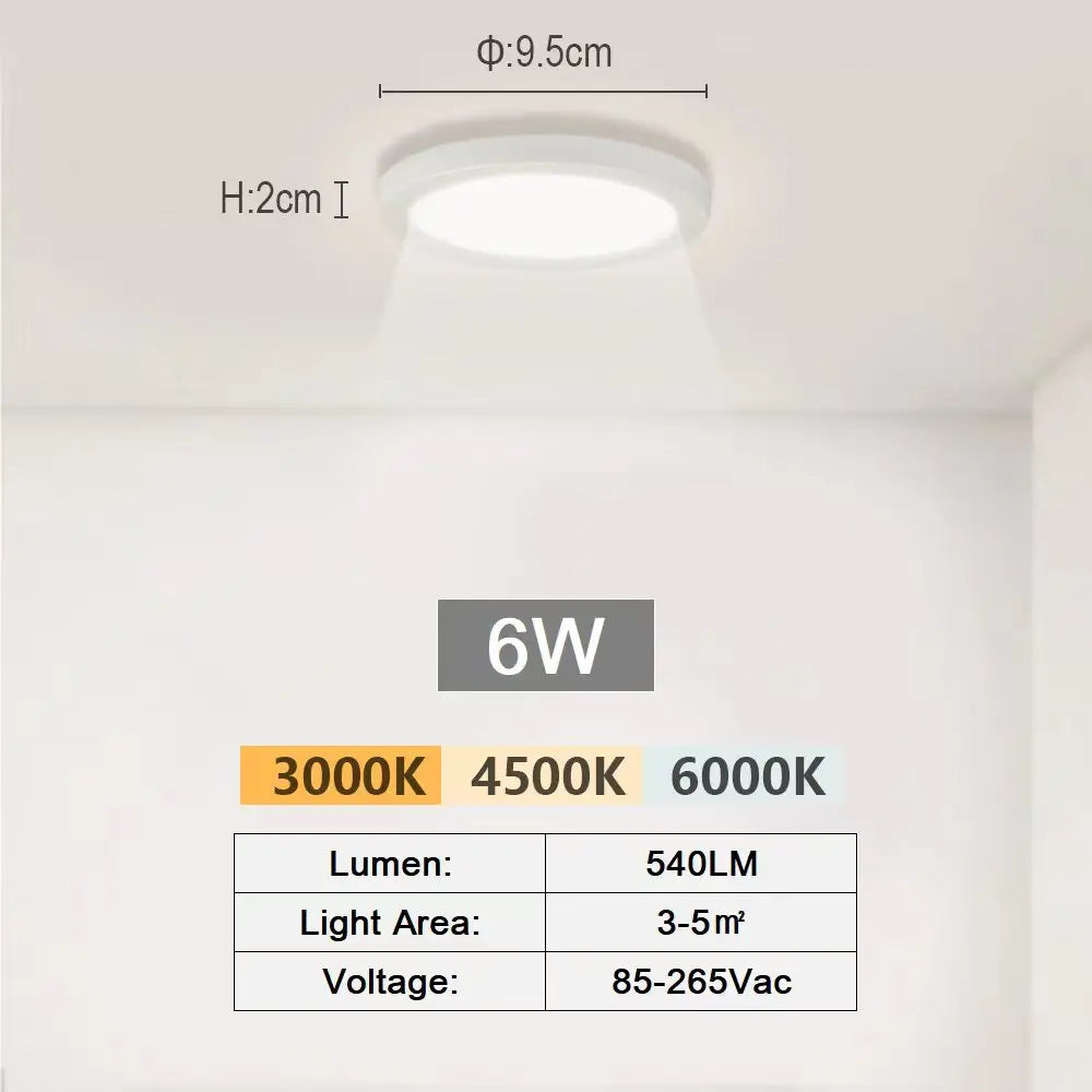 LED Strip Aisle Ceiling Lights - Modern Corridor Lamp Home Lighting for Bedroom Living Room Kitchen Household Decorations Fixtures | Kalsten