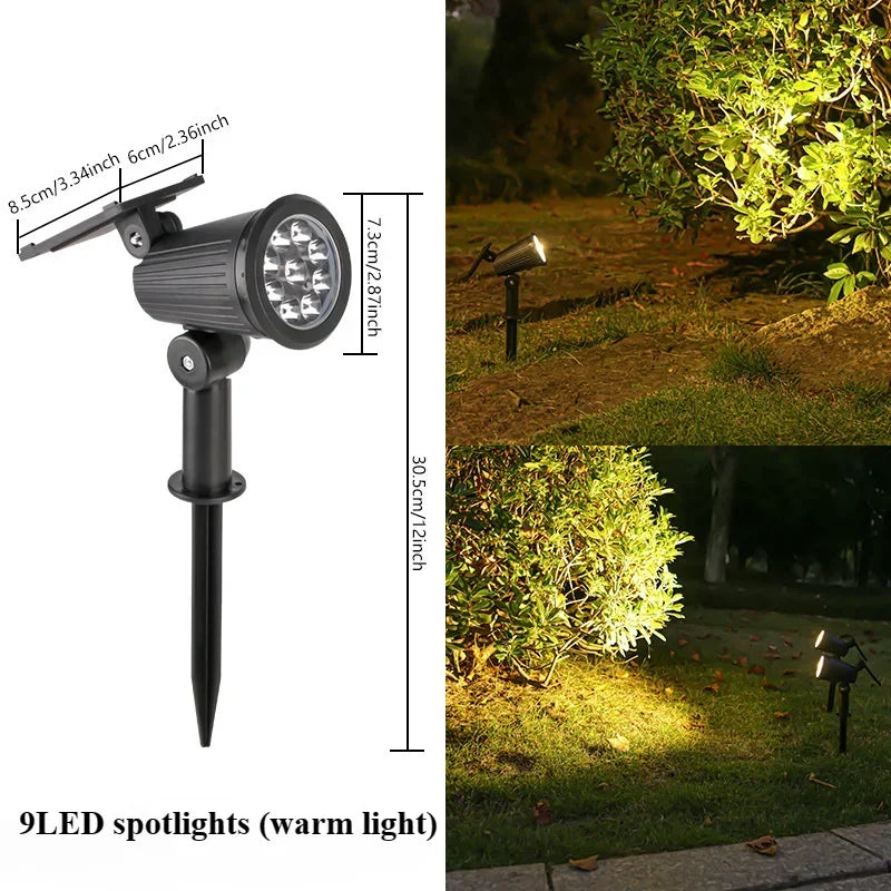 Solar LED Garden Spotlight Outdoor | Kalsten