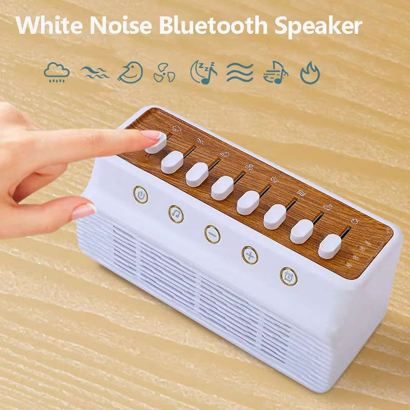 Kalsten | Portable White Noise Bluetooth Speaker with Nature Sounds and Sleep Timer