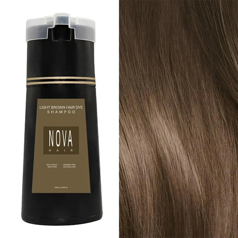 Skanto | NovaHair Instant Dye Shampoo – Quick Color Refresh for Hair
