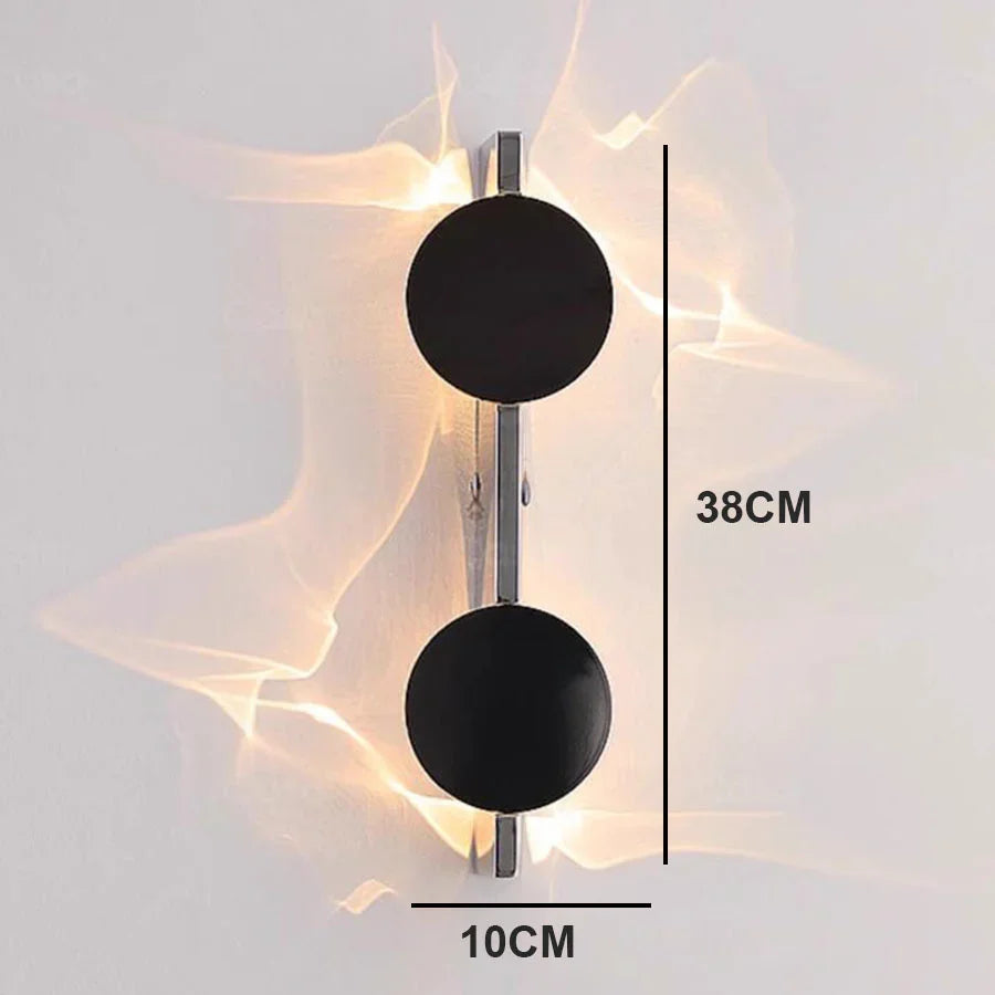 Modular Glow Projection Modern Wall Light | Kalsten