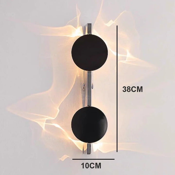 Modular Glow Projection Modern Wall Light | Kalsten