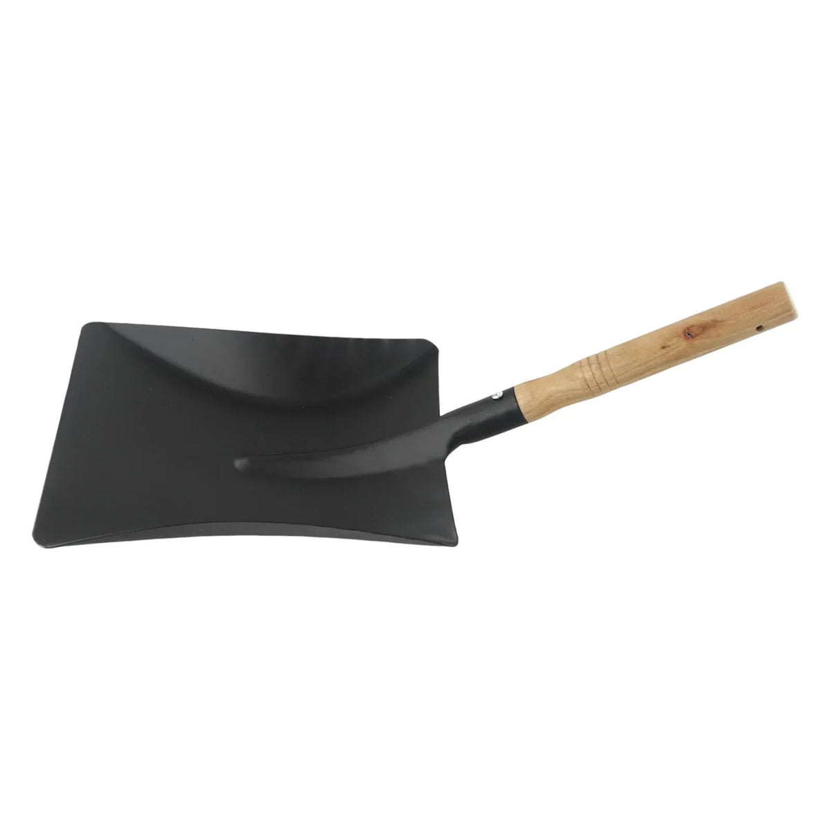 BowLift | HeatPro Fireplace Shovel | Durable Iron with Wooden Handle | For Oven & Grill