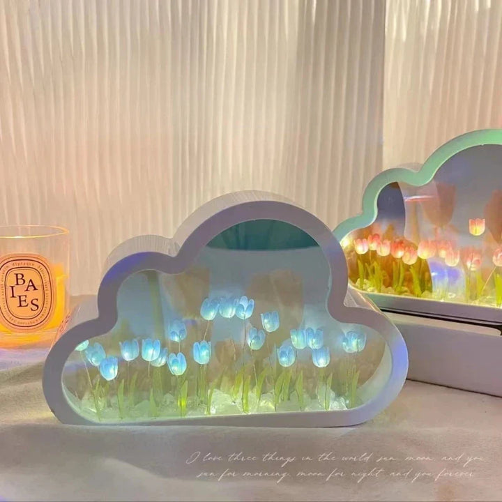 Tulip Atmosphere Infinite Flowers Night Light | Kalsten