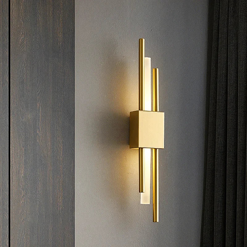 Nordic LED Wall Lamp – Contemporary Wall Sconce for Bedroom, Staircase, and Living Room | Kalsten