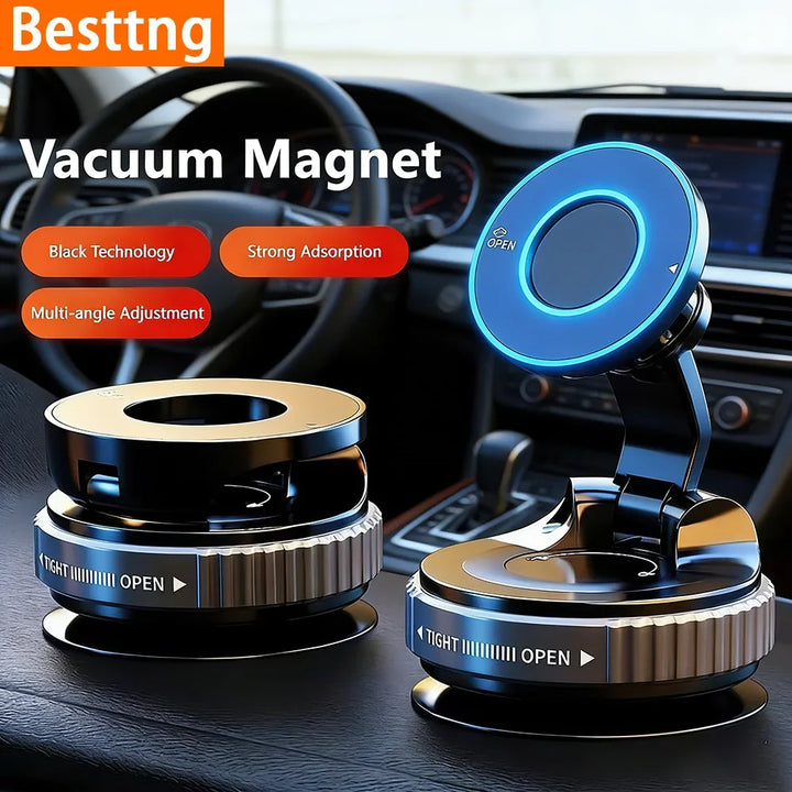 Magnetic Phone Holder | With Vacuum Suction Cup | 360° Adjustable | Kalsten