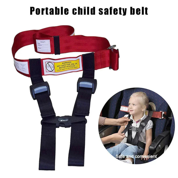 Kalsten | Airplane Child Safety Harness Adjustable Travel Seat Belt