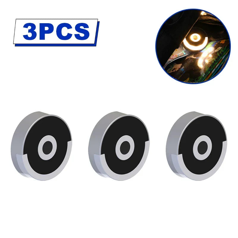 Compact Circular Touch LED Portable Night Lamp | Kalsten