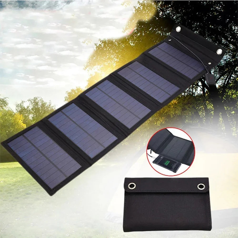 Kalsten | Solariq FoldPanel 30 | Foldable Solar Panel | 30W USB | Waterproof & Mobile