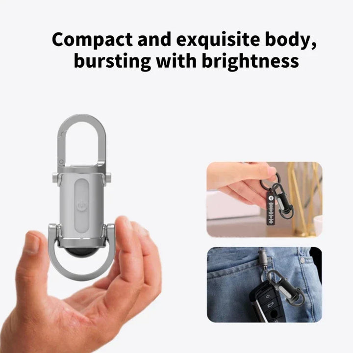 LED Pocket USB Rechargeable Keychain Light | Kalsten