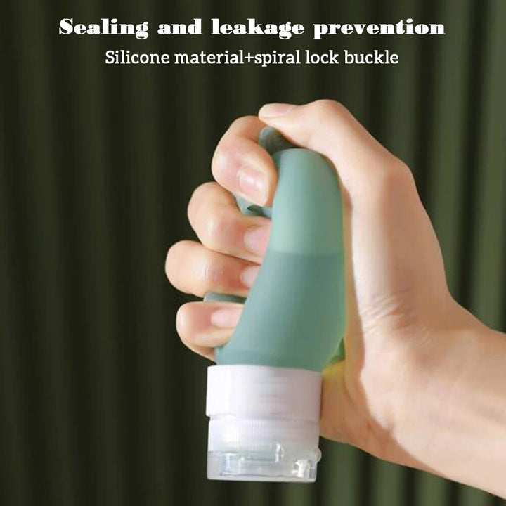 Leakproof Silicone Squeeze Bottle Travel Liquid Dispenser | Kalsten