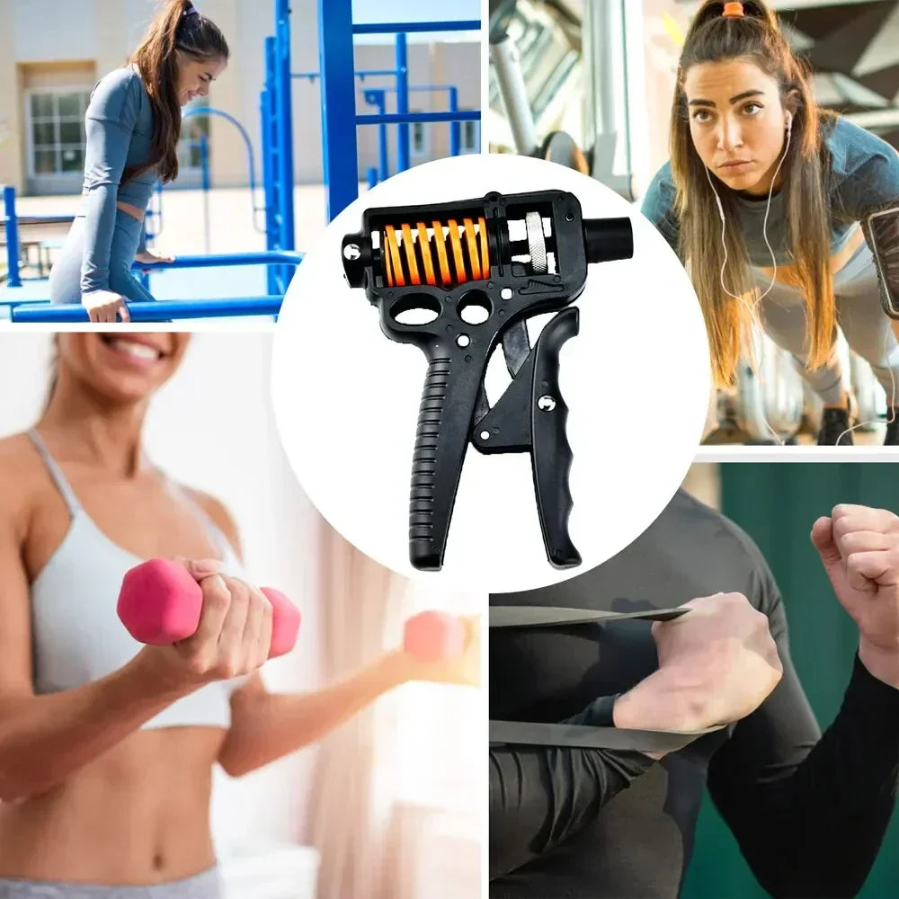 Kalsten | Adjustable 5-165kg Heavy Grip Strengthener - Finger Expander for Arm, Wrist, and Forearm Training