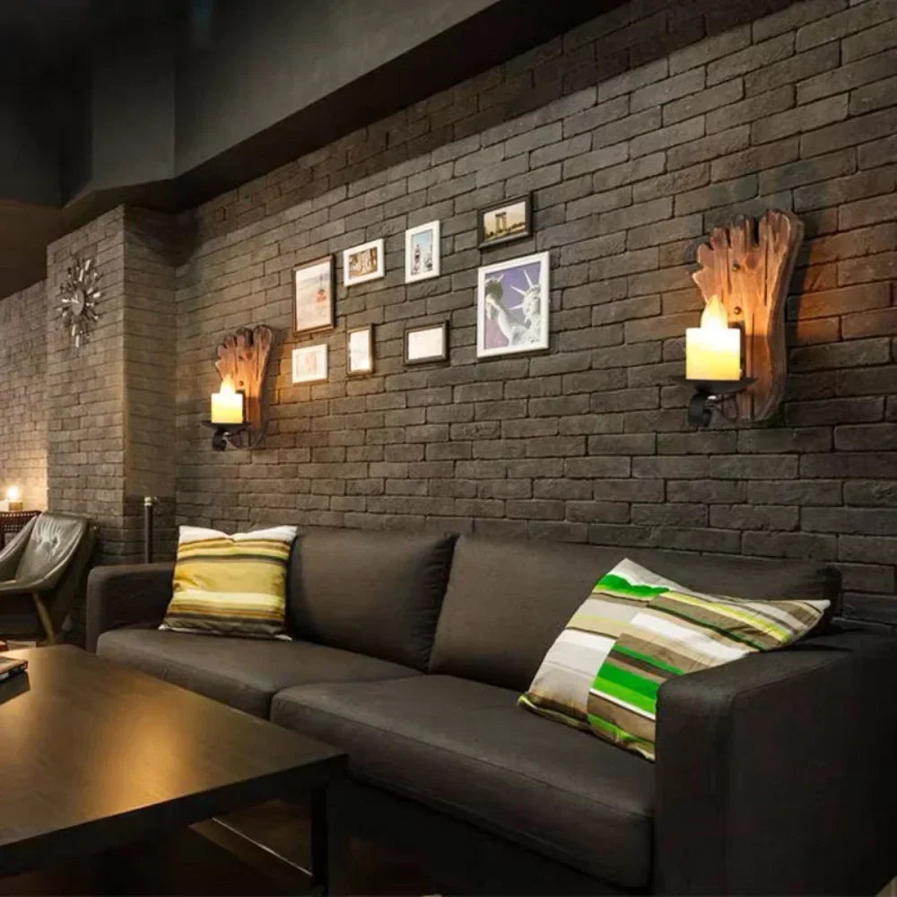Retro Lantern Lamp Industrial Lantern Wall Light | Kalsten