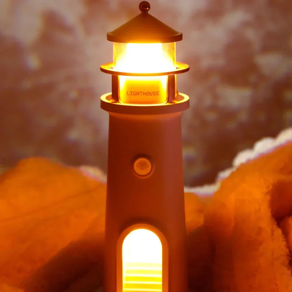 Moon Harbor Lighthouse Night Lamp | Kalsten