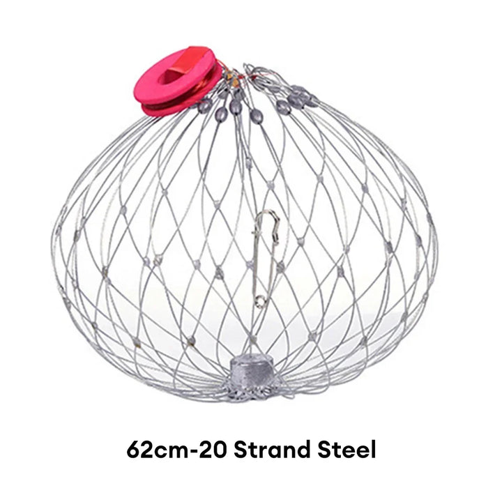 Collapsible Easy Open Trap Steel Fishing Net | Kalsten