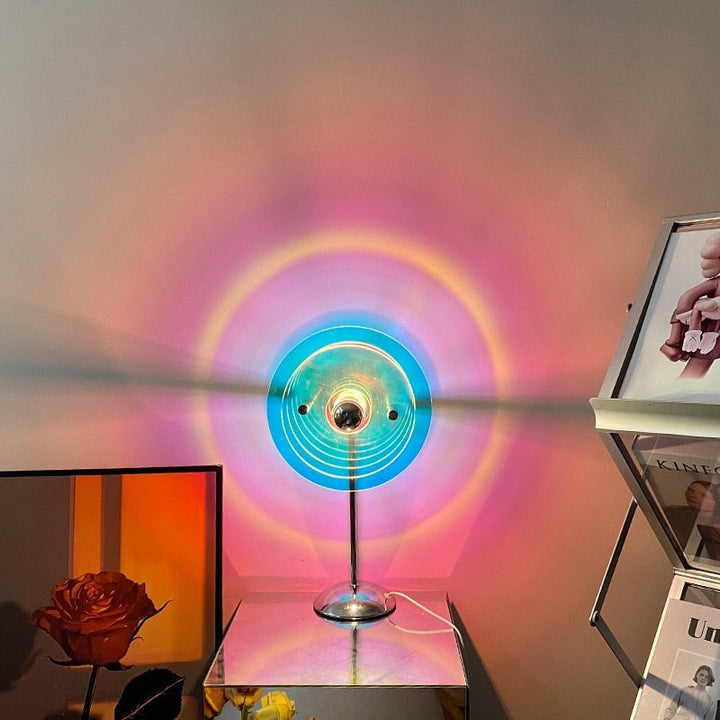 Sunset Atmosphere Rainbow Table Lamp | Kalsten
