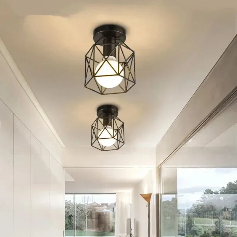 Modern LED Ceiling Light – Round Chandelier Flush Mount for Kitchen, Bedroom, Living Room, and Bathroom – E27 Base, 110V/220V | Kalsten