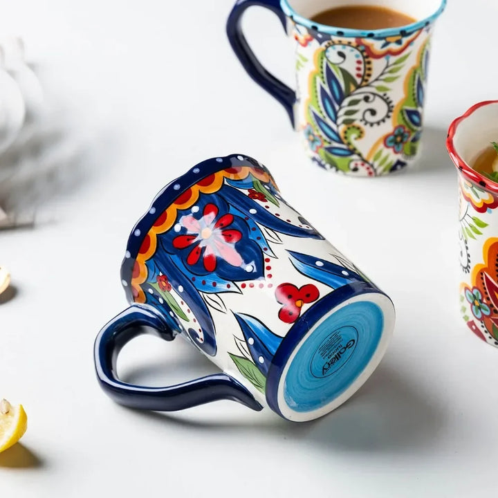Bohemian Blossoms Coffee Mug | Kalsten