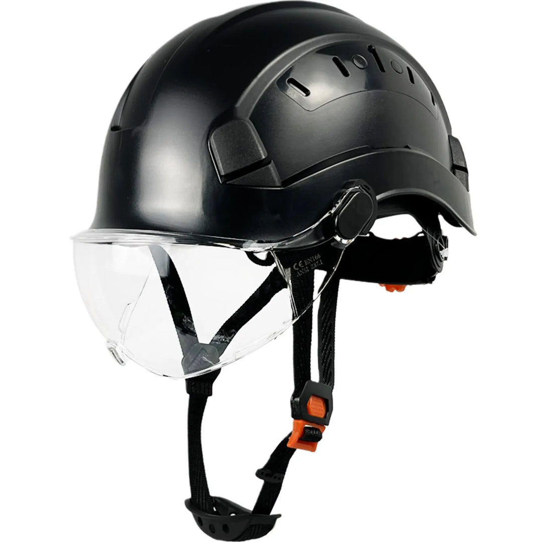 Kalsten | CE ABS Safety Helmet with Goggles & Visor – SafeGuard