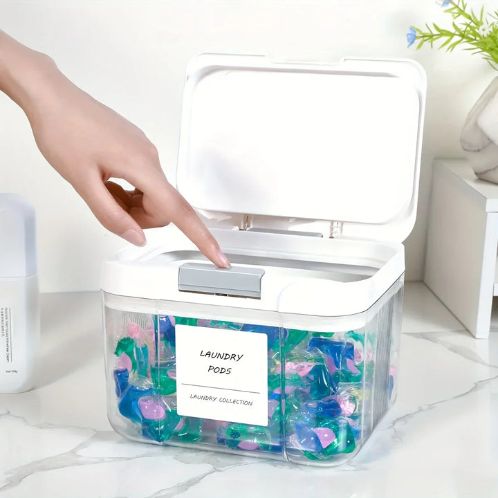 Detergent Pods Storage Box with Lid | Kalsten