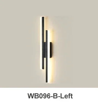 Modern LED Wall Lamp with Copper Line Pipe and Acrylic Lampshade | Kalsten