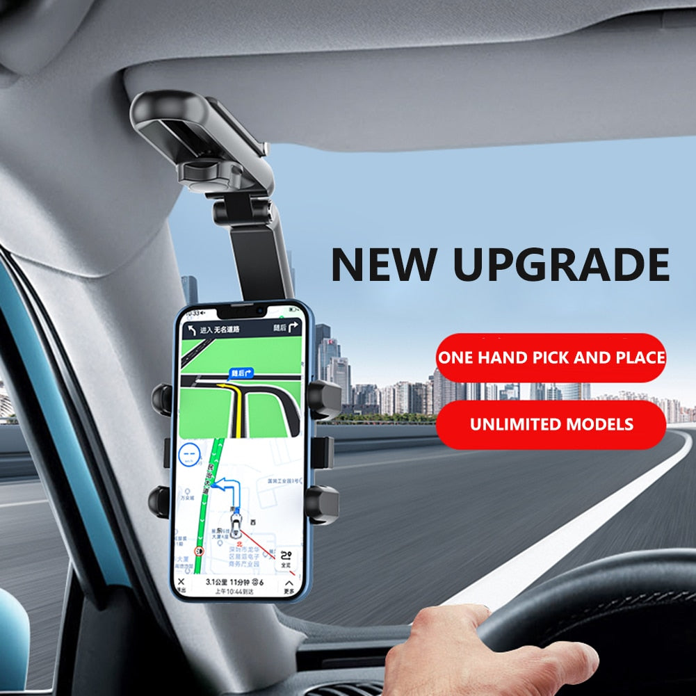 Kalsten | Sun Visor Car Rotating Phone Holder Clip