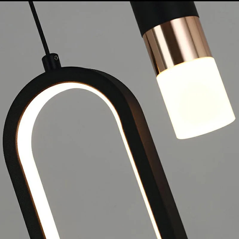 Modern Minimalist LED Pendant Light Chandelier – Adjustable Suspension Lamp for Bedroom, Living Room, and Home Decor | Kalsten
